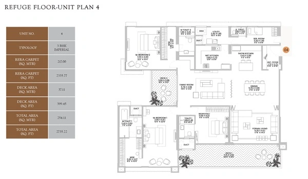 Raheja Galaxy Floor Plan