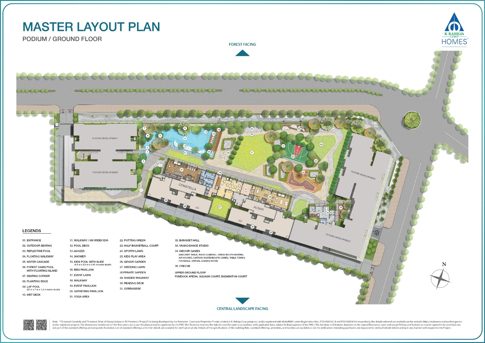 Raheja Galaxy Master Plan